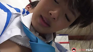 Japanese Mayuka Momota in office craves for dick and gets it uncensored&period;